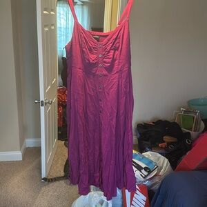 Torrid size 0 purple sun dress